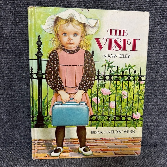 The Visit by Joan Esley Eloise Wilkin FIRST printing 1980 hardcover 9x12 vintage - Picture 1 of 15